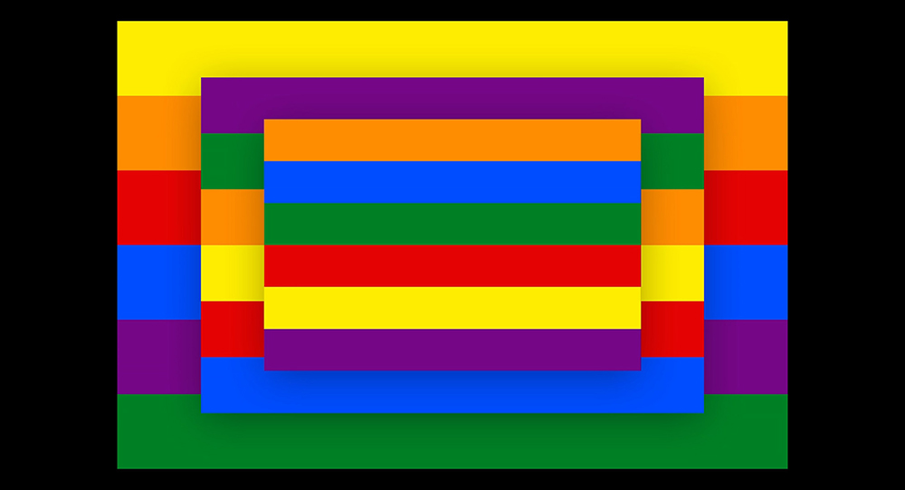 Three Pride Flags - Tom Bessoir